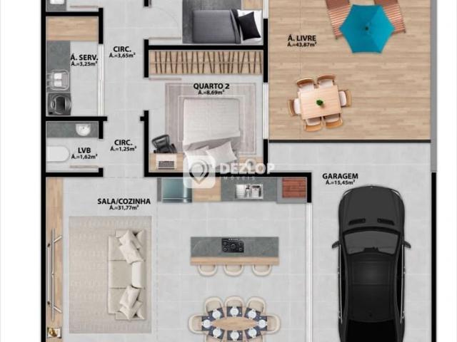 Casa / Sobrado para Venda em São José/SC Forquilhas 3 Quartos