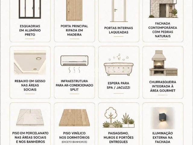 Casa / Sobrado para Venda em São José/SC Sertão do Maruim 3 Quartos