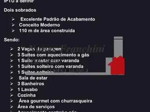 Casa / Sobrado para Venda em São Paulo/SP Santa Teresinha 3 Quartos
