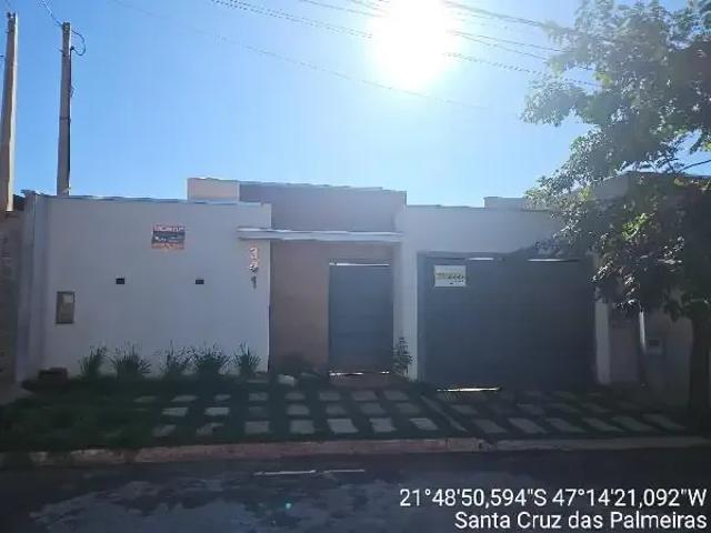 Casa / Sobrado para Venda em Santa Cruz das Palmeiras/SP Jardim Santa Clara 3 Quartos