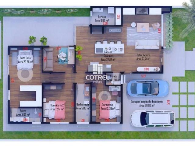 Casa / Sobrado para Venda em Santa Maria/RS Tomazetti 3 Quartos