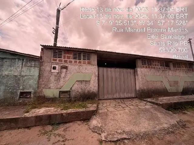 Casa / Sobrado para Venda em Santa Rita/PB Portal Do Tibiri II 2 Quartos