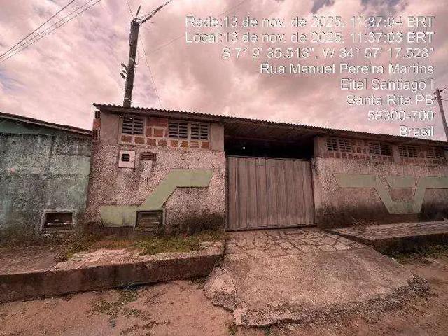 Casa / Sobrado para Venda em Santa Rita/PB Vila Tibiri 2 Quartos