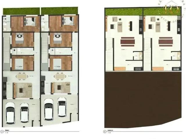 Casa / Sobrado para Venda em Santana do Paraíso/MG Residencial Bethania 3 Quartos