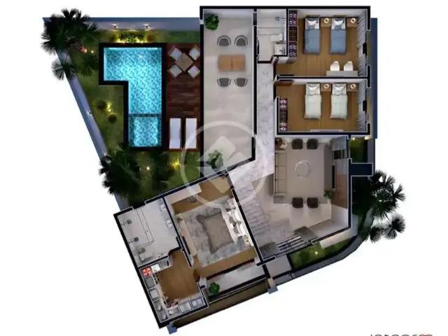 Casa / Sobrado para Venda em Santana do Paraíso/MG Residencial Bethania 3 Quartos