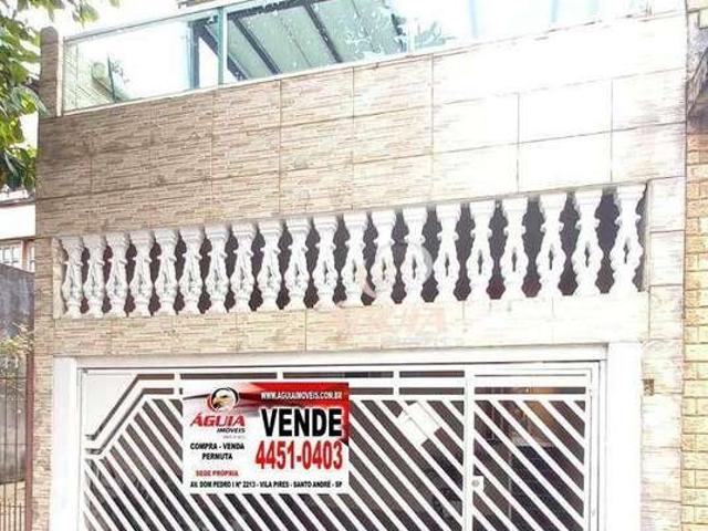 Casa / Sobrado para Venda em Santo André/SP Parque Marajoara 3 Quartos