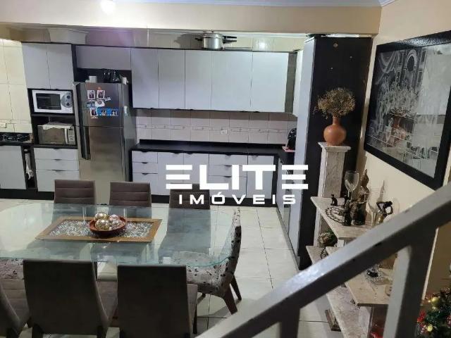 Casa / Sobrado para Venda em Santo André/SP Vila Homero Thon 3 Quartos