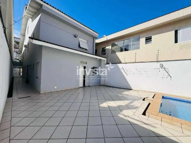 Casa / Sobrado para Venda em Santos/SP Campo Grande 4 Quartos
