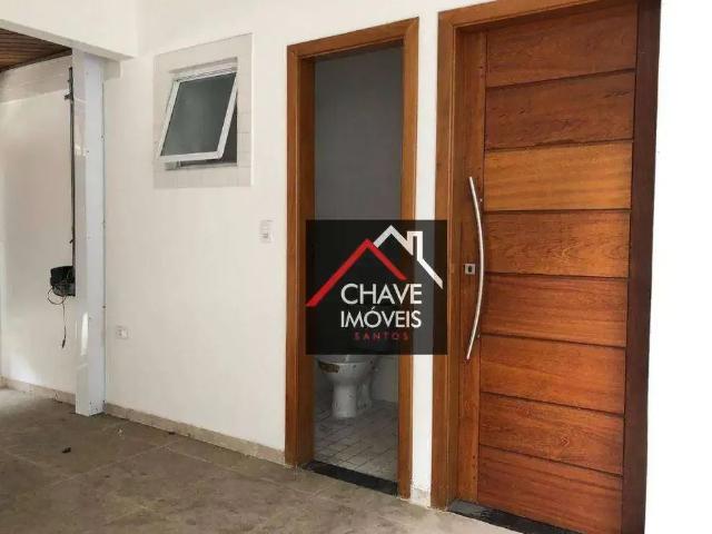 Casa / Sobrado para Venda em Santos/SP Embaré 4 Quartos