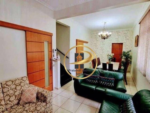 Casa / Sobrado para Venda em Santos/SP Gonzaga 4 Quartos