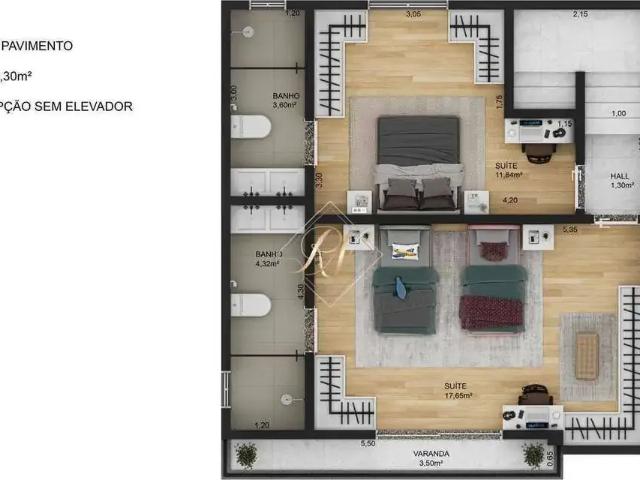 Casa / Sobrado para Venda em Santos/SP Ponta da Praia 4 Quartos