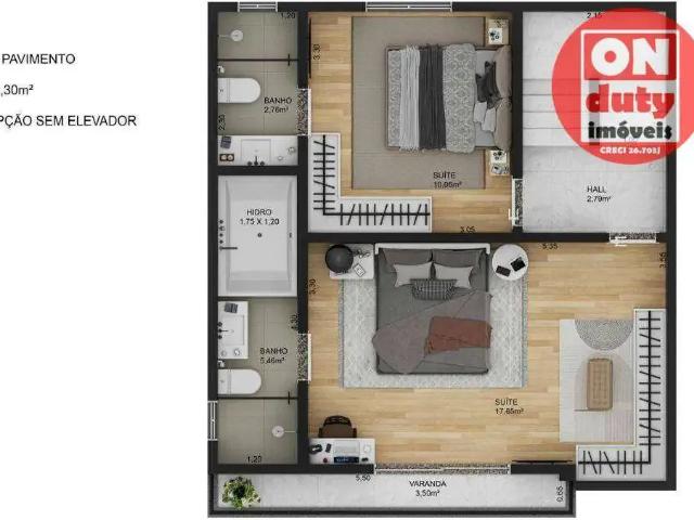 Casa / Sobrado para Venda em Santos/SP Ponta da Praia 4 Quartos