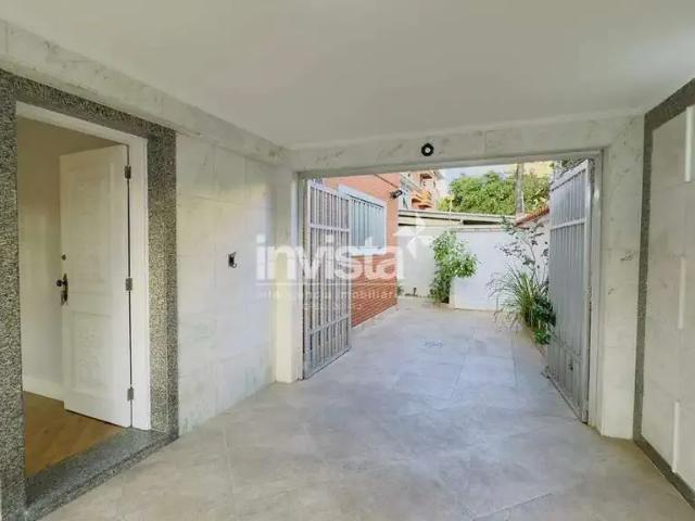 Casa / Sobrado para Venda em Santos/SP Ponta da Praia 3 Quartos