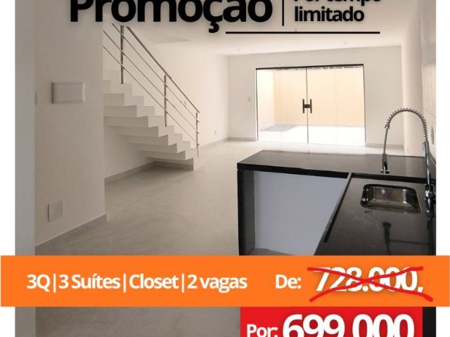 Casa / Sobrado para Venda em Serra/ES Planície da Serra 3 Quartos