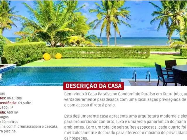 Casa / Sobrado para Locação em Camaçari/BA Guarajuba 7 Quartos