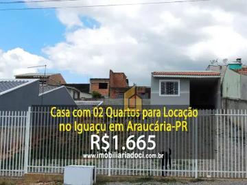 Casa / Sobrado para Locação em Araucária/PR Iguaçu 2 Quartos
