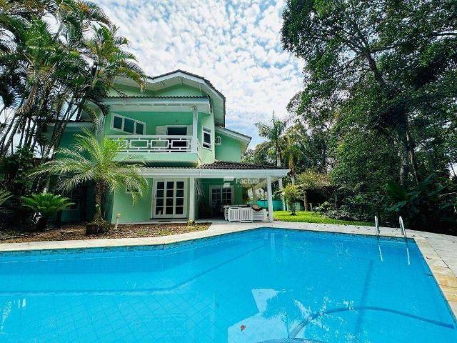 Casa / Sobrado para Locação em Bertioga/SP Riviera de São Lourenço 5 Quartos