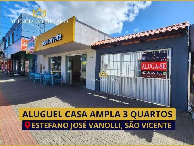 Casa / Sobrado para Locação em Itajaí/SC São Vicente 3 Quartos