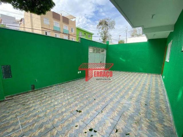 Casa / Sobrado para Locação em Santo André/SP Vila Cecília Maria 3 Quartos