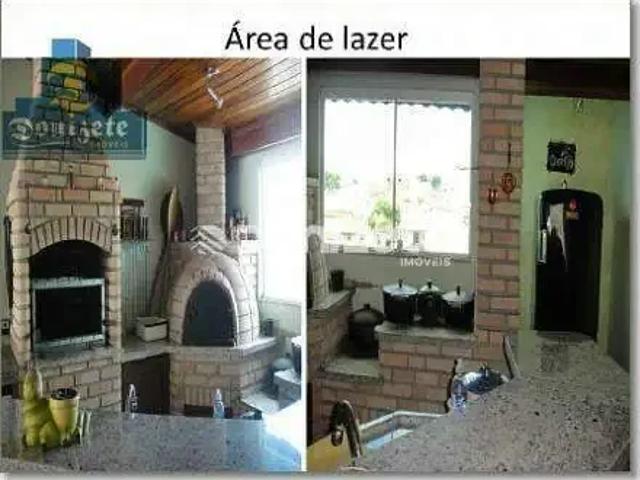 Casa / Sobrado para Locação em Santo André/SP Vila Eldízia 3 Quartos