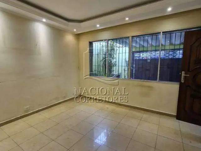 Casa / Sobrado para Locação em Santo André/SP Vila Lutécia 3 Quartos