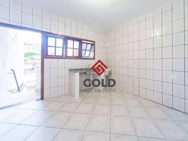 Casa / Sobrado para Locação em Santo André/SP Jardim Cristiane 1 Quartos