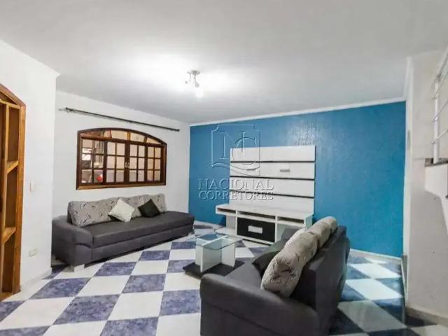 Casa / Sobrado para Locação em Santo André/SP Parque Erasmo Assunção 4 Quartos
