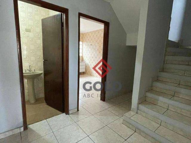 Casa / Sobrado para Locação em Santo André/SP Parque Novo Oratório 3 Quartos