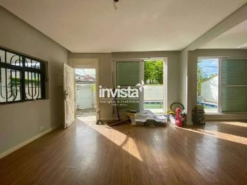 Casa / Sobrado para Locação em Santos/SP Aparecida 4 Quartos