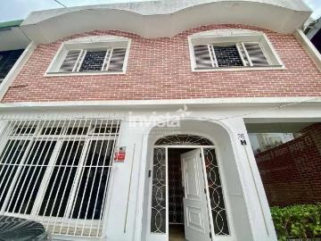 Casa / Sobrado para Locação em Santos/SP Gonzaga 4 Quartos