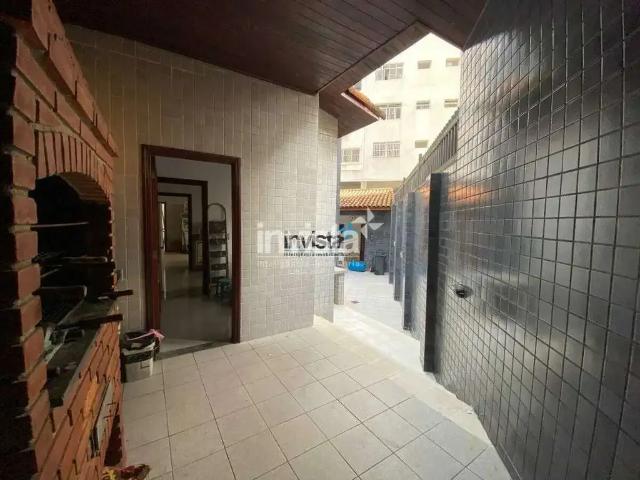 Casa / Sobrado para Locação em Santos/SP Gonzaga 4 Quartos