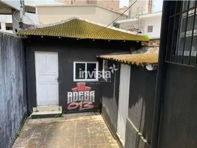 Casa / Sobrado para Locação em Santos/SP Gonzaga