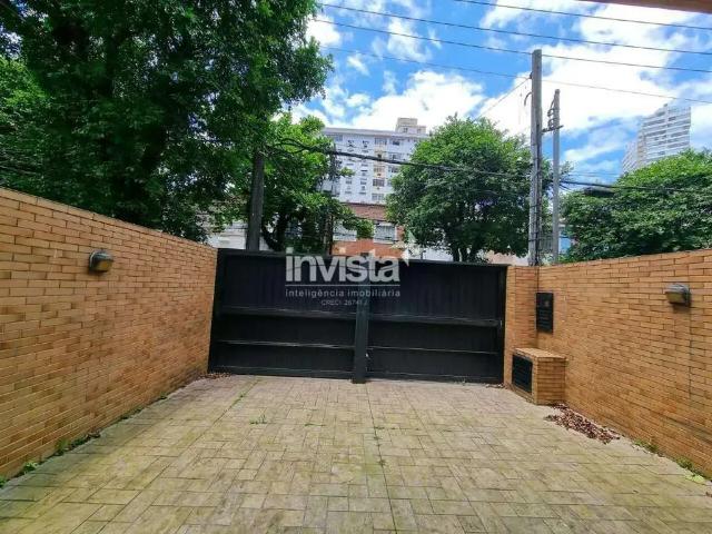 Casa / Sobrado para Locação em Santos/SP Gonzaga 2 Quartos