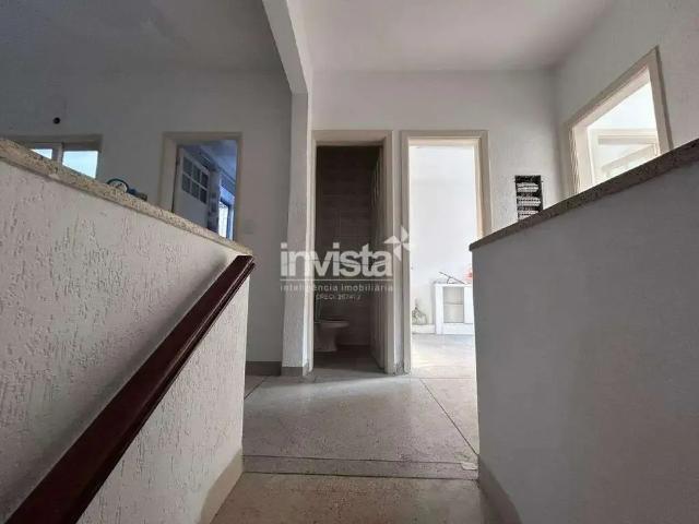 Casa / Sobrado para Locação em Santos/SP Embaré 1 Quartos