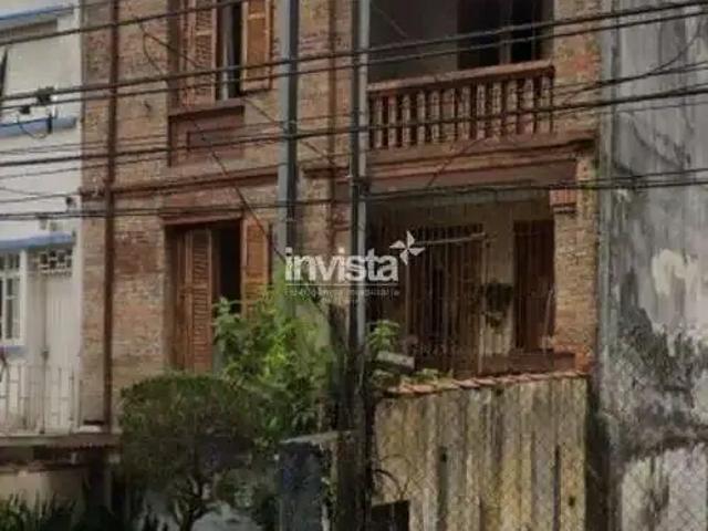 Casa / Sobrado para Locação em Santos/SP Embaré 4 Quartos