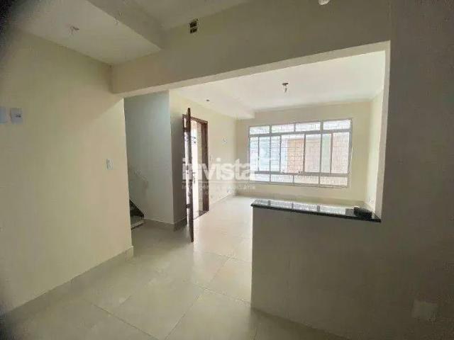 Casa / Sobrado para Locação em Santos/SP Encruzilhada 3 Quartos