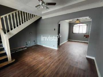 Casa / Sobrado para Locação em Santos/SP Pompéia 4 Quartos