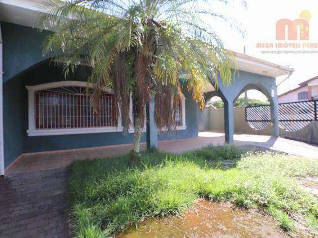 Casa / Sobrado para Locação em Peruíbe/SP Parque Balneário Oásis 3 Quartos