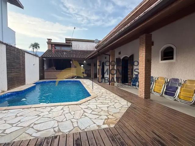 Casa / Sobrado para Locação em Ubatuba/SP Horto Florestal 4 Quartos