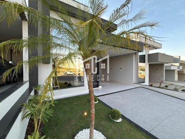Casa térrea á venda com 3 suítes, Condomínio Gran Reserve, Indaiatuba SP