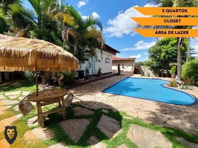 Casa Térrea com Ampla Área de Lazer, em SHA Ch. 15 Arniqueiras