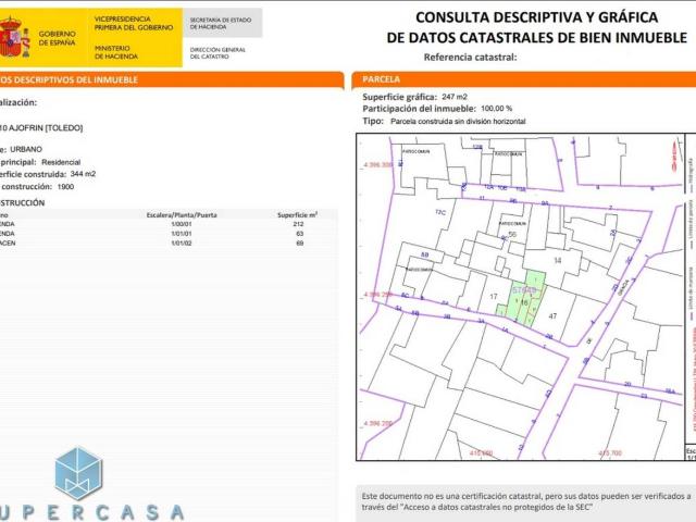 Casa unifamiliar en venta en Ajofrín
