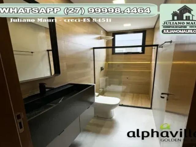 Casa á venda com 2 quartos sendo 2 suítes em Alphaville jacuhy Serra ES