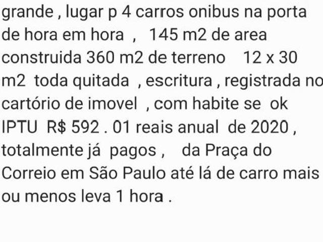 Casa 145m2, 3 Dormitórios, 1 Suíte, Sala 2 Ambientes, 4 Vagas de Garagem, Terreno de 360m2, Ótima Lo