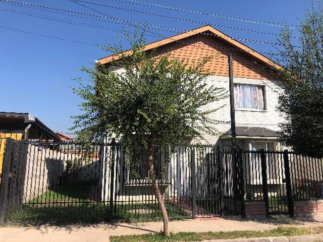 CASA 2 PISOS, PAREADA, 3D 1B, VILLA COMPUERTAS DE BUIN