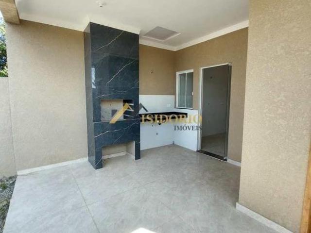 Casa 3 quarto s Gralha Azul Fazenda Rio Grande R$ 450.000,00 Ref: LAN