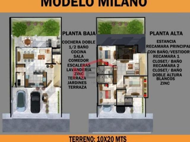 CASA 3 Recamaras, Doble Altura y Terraza en Patio. Preventa ALTAVISTA