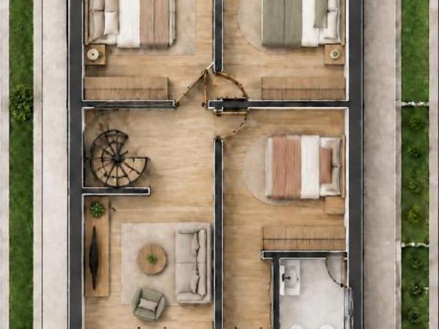Casa 4 dormitórios 305 m2 Reformada c/ Quintal e Edícula no Bosque dos Eucalipto