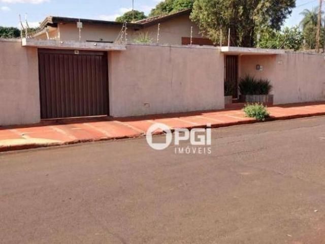 Casa 4 quartos à Venda em Jardinópolis,1 suite, 2 banheiros, 2 salas, copa, cozinha, piscina, chur
