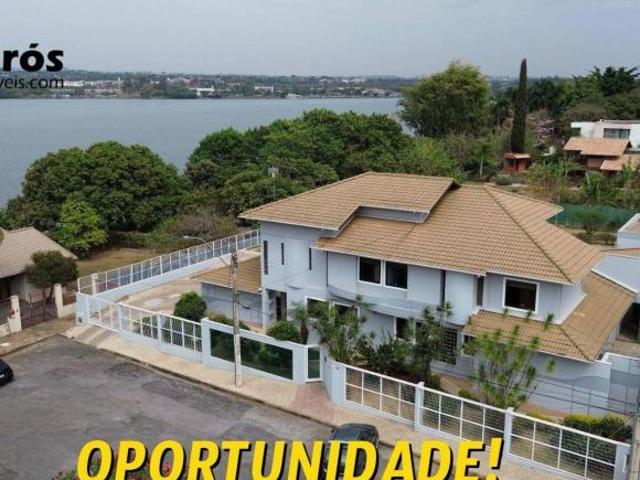 Casa 5 suítes em terreno contraponta com vista para o Lago. Inf.: 61 9.8300 2010